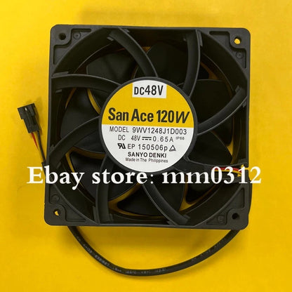 1pcs Sanyo SANACE120W 9WV1248J1D003 48V 0.65A fan