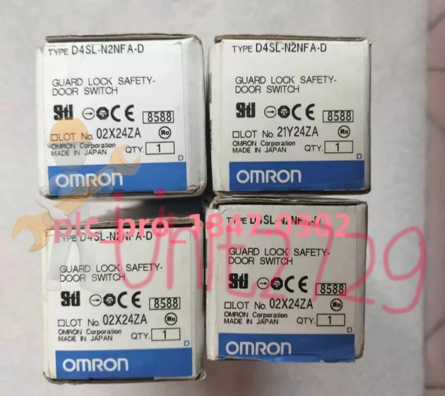 1PCS OMRON D4SL-N2NFA-D GUARD LOCK SAFETY DOOR SWITCH Fast delivery