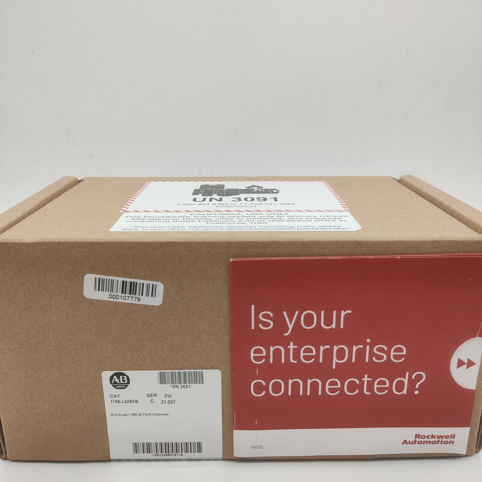 NEW Factory Sealed AB 1766-L32BXB MicroLogix 1400 32 Point Controller - AB