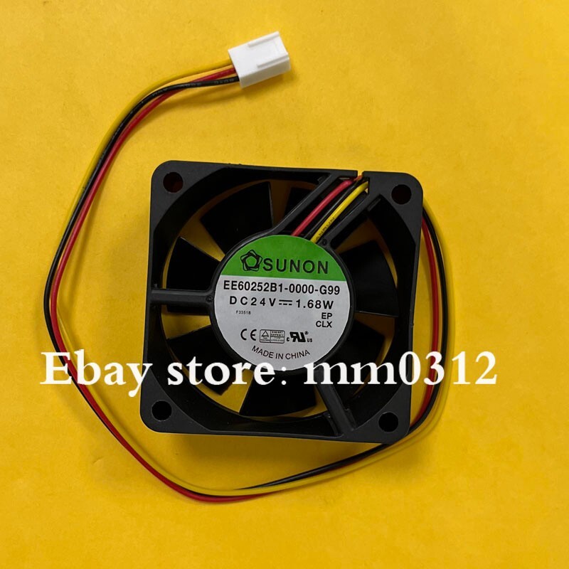 1pcs  SUNON EE60252B1-0000-G99 24V 1.68w 6025 Inverter Cooling Fan 3pin