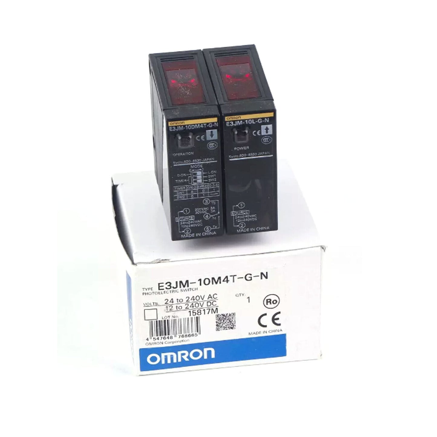 new OMRON E3JM-10M4T-G-N E3JM-10L-G-N Photoelectric Switch - OMRON