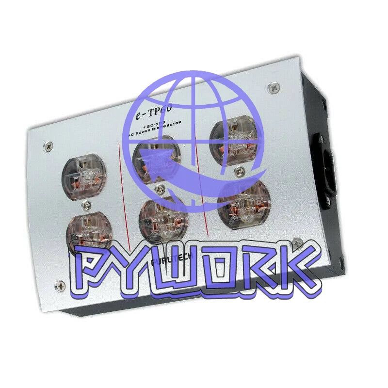 E-TP60 HIFI Audio HIFI Power conditioner US AC Power Distributor Audio socket