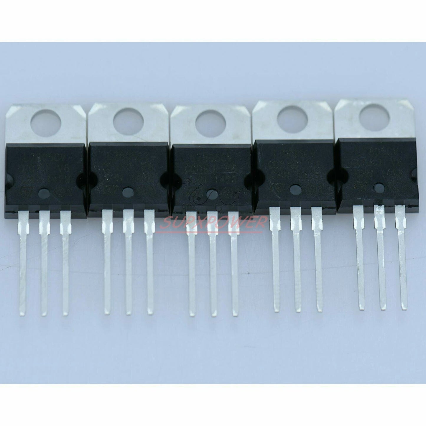 L7805CV L7805 LM7805 ST TO-220 Voltage Regulator 5V 1.5A (5PCS)