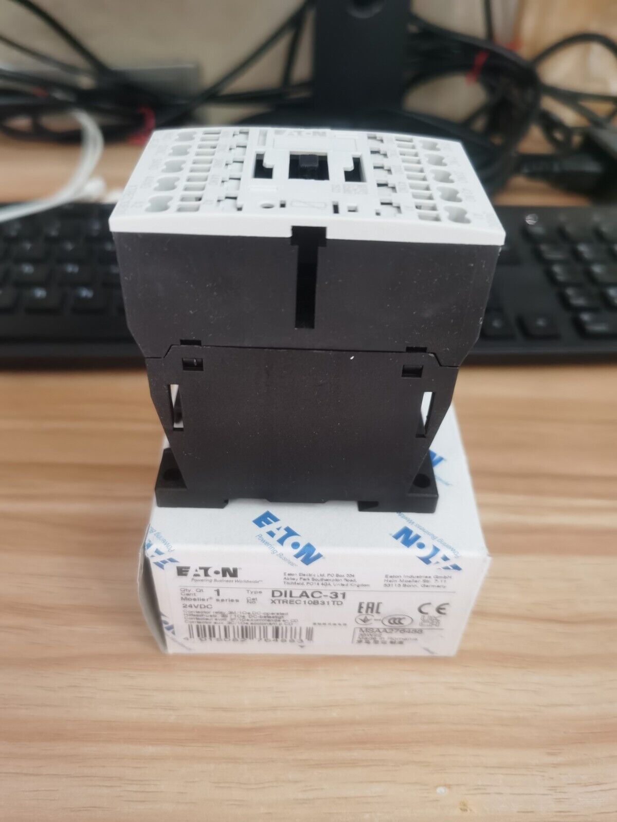 new 1PCS Eaton Moeller DILAC-31 XTREC10B31TD DC Contactor 24VDC - EATON MOELLER