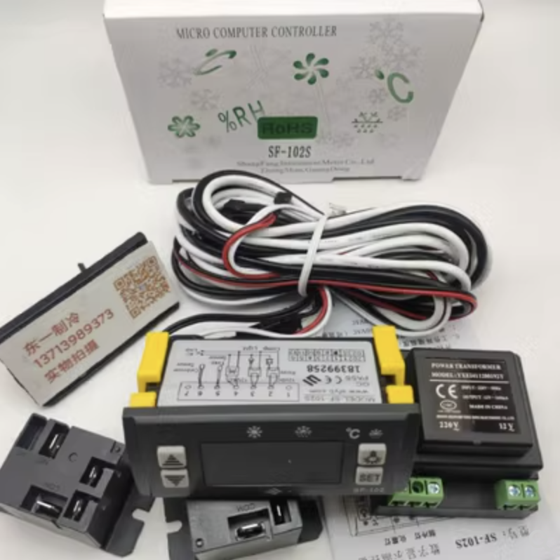 new 1PCS FIT Shangfang SF-102S Digital Temperature Controller Thermostat - SHANGFANG