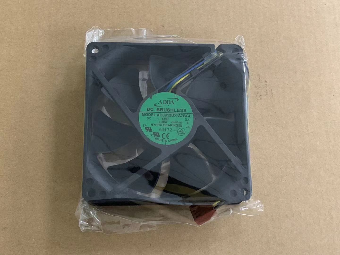 new ADDA AD0912UX-A7BGL DC 12V 0.5A chassis server inverter cooling cooler fan