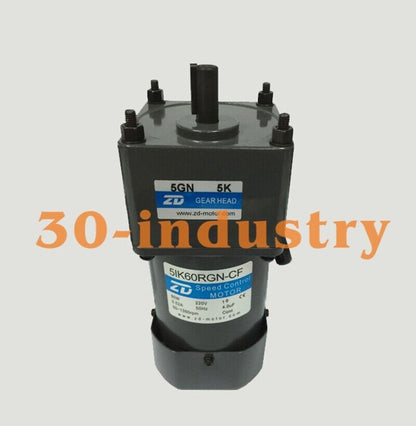 ZD 220V 60W AC Single-phase Speed Motor Model 5IK60RGN-CF-5GN5K - ZD