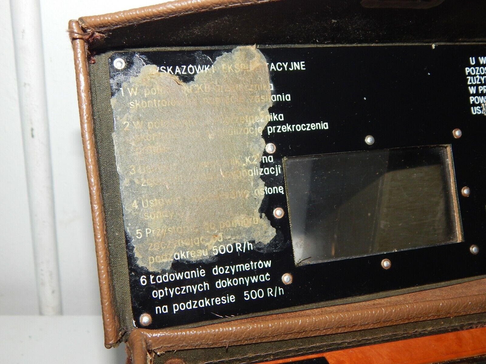 Used X-ray Radiometer DP-75 Geiger Counter Radiation Meter - RADIOMETER