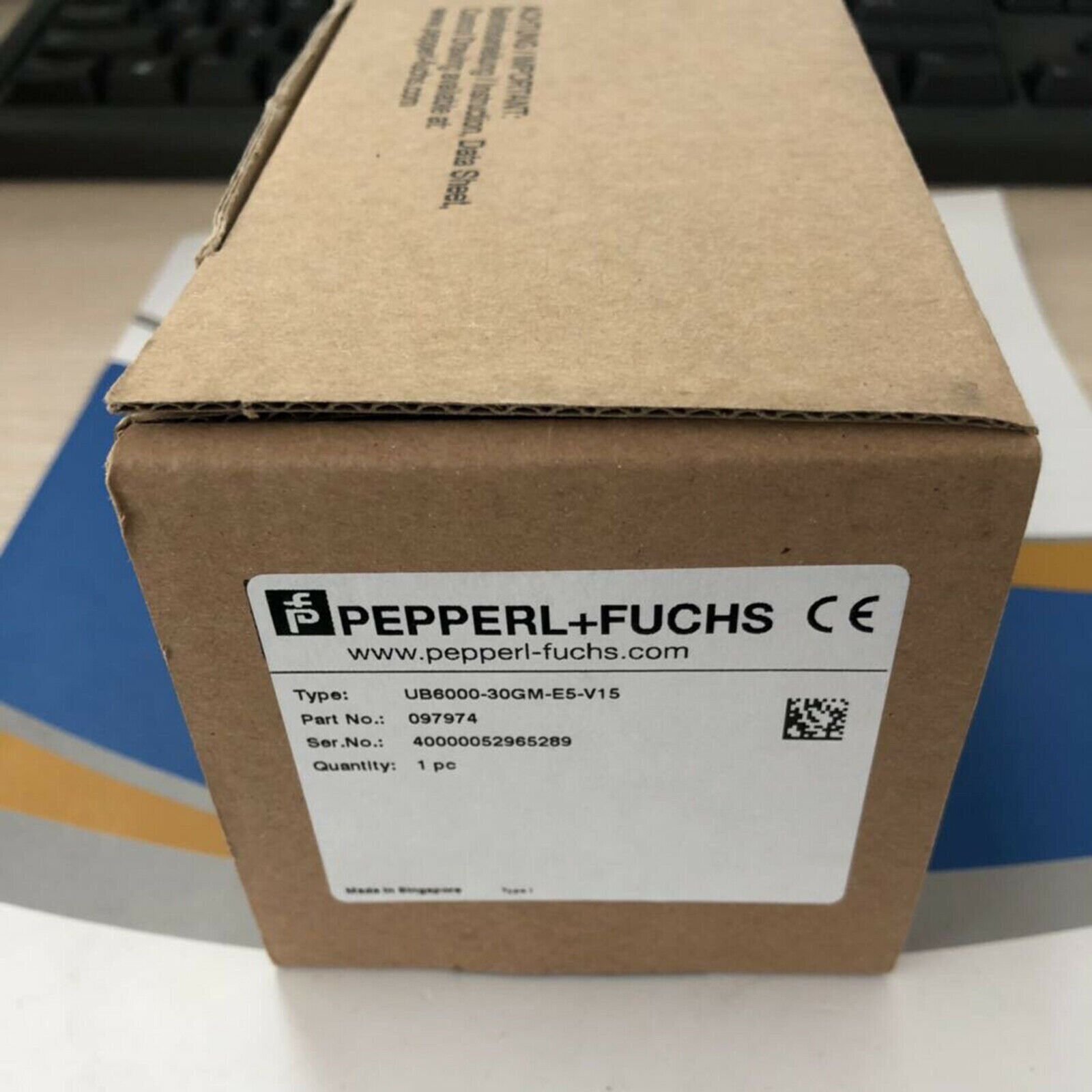 For Pepperl+ Fuchs UB6000-30GM-E5-V15 SENSOR - High Precision Motion Sensor with E5 Energy Efficiency and 30 Gram Capacity - PEPPERL+ FUCHS