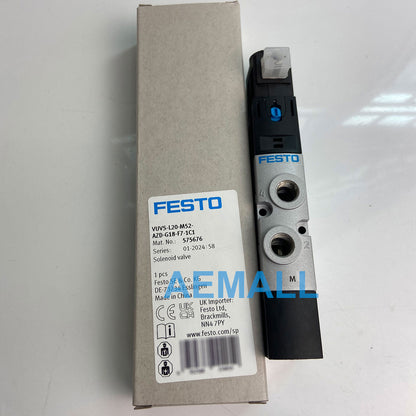 1pcs  Festo VUVS-L20-M52-AZD-G18-F7-1C1 575676 Solenoid Valve