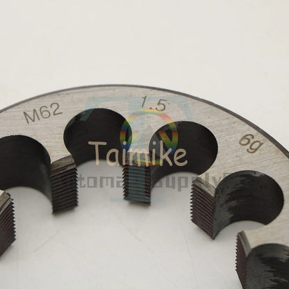 M62 X 1.5 Thread Die Right Hand, M62x1.5 Metric Round Threading Die
