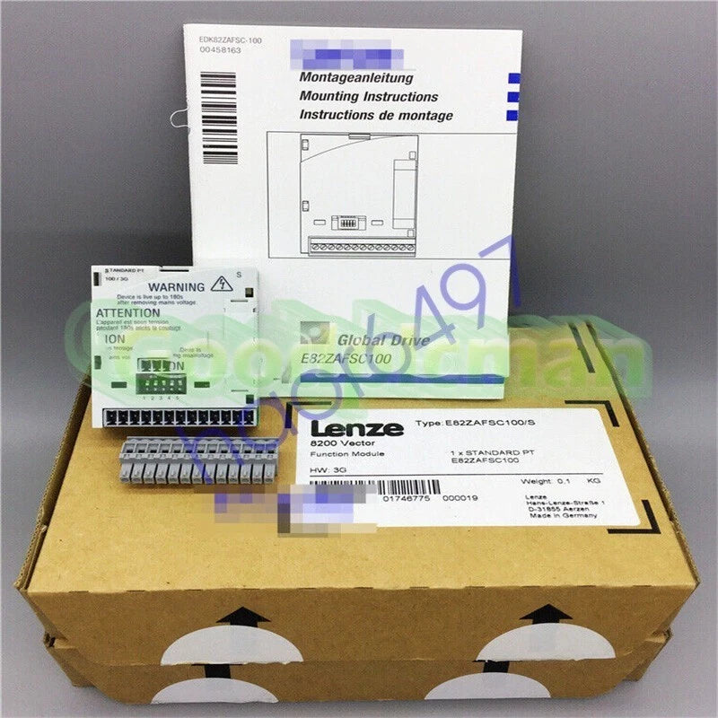 Lenze E82ZAFSC100/S Function Module UNOPENED In Box Free SHIPPING