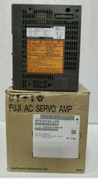 new 1PC Fuji RYS751S3-LPS Servo Drive RYS751S3LPS ping - FUJI