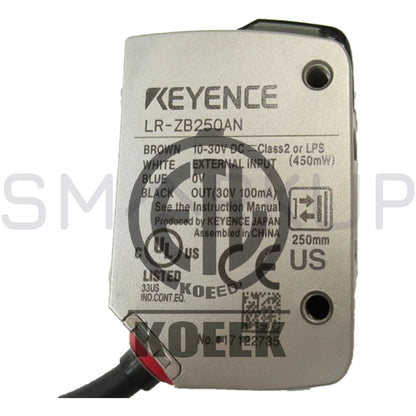 KEYENCE LR-ZB250AN CMOS Laser Sensor
