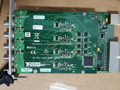 National Instruments PXI-4462 24-Bit Sound and Vibration Module - NATIONAL INSTRUMENTS