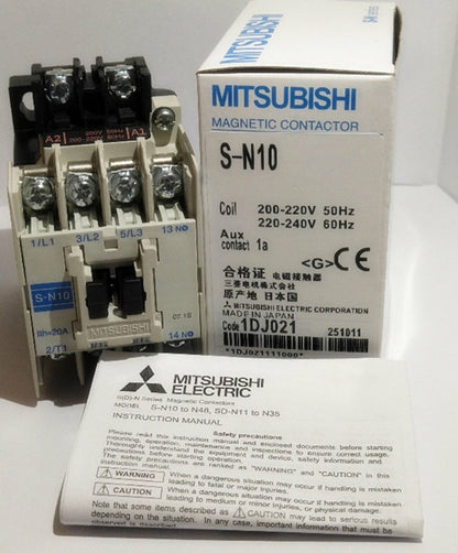 Mitsubishi S-N10 AC380V AC Contactor - MITSUBISHI