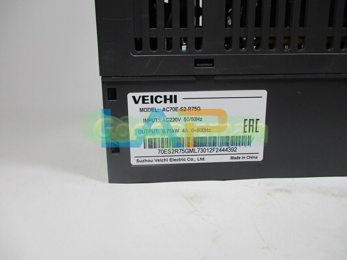 1PCS FOR VEICH Inverter AC70E-S2-R75G 0.75KW 1PH AC220V 3PH AC 4A 0-400Hz