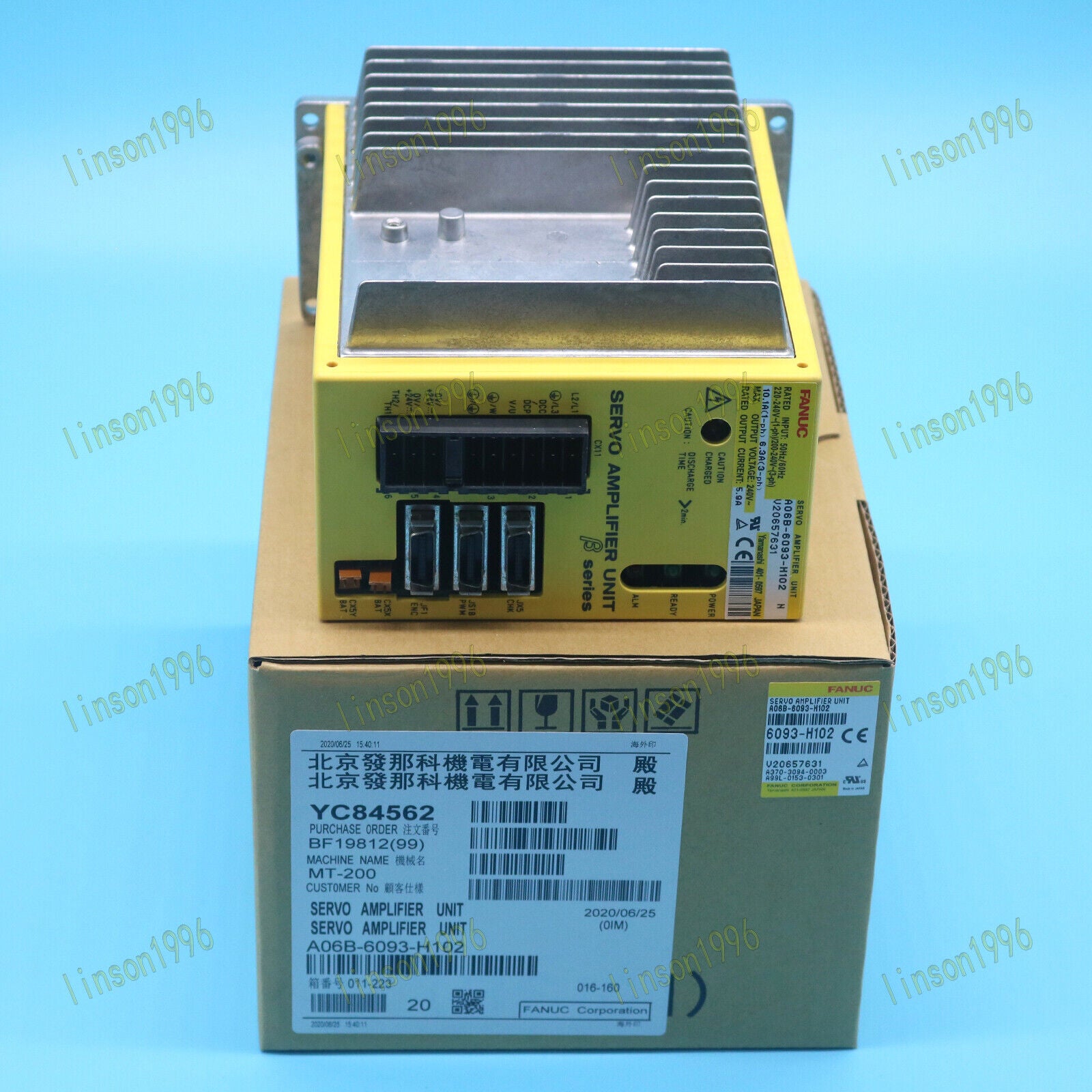 new A06B-6093-H102 Fanuc Servo Amplifier - FANUC