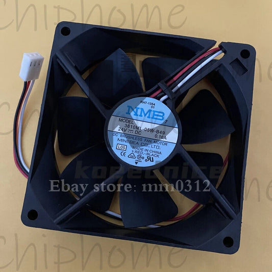 1pcs NMB 3610ML-05W-B49 DC24V 0.16A 9225 9025 inverter cooling fan 3pin