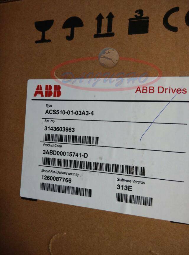 new ONE ABB Inverter ACS510-01-03A3-4 3P AC380V~480V 1.1KW - ABB