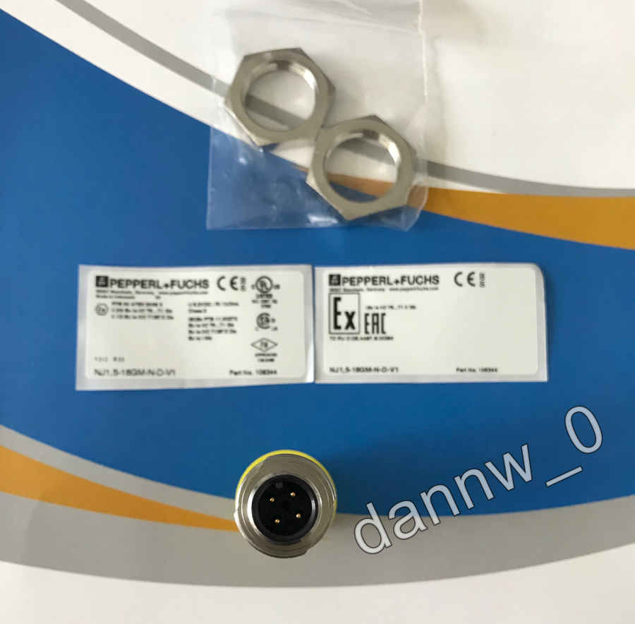 new Pepperl+Fuchs P+F NJ1,5-18GM-N-D-V1 Ultrasonic Level Sensor - PEPPERL+FUCHS