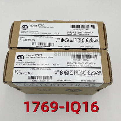 Allen Bradley 1769-IQ16 CompactLogix 24VDC Module - ALLEN BRADLEY