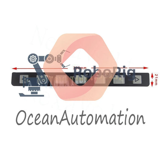 Membrane Keypad For FANUC 7 Keypad A98L-0001-0519 200*21mm A98L00010519