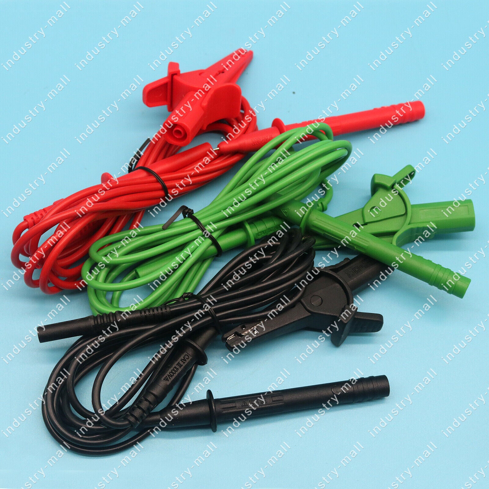 Ftube 1550B, 1550C, 1555 Test Leads with Alligator Clips - FTUBE