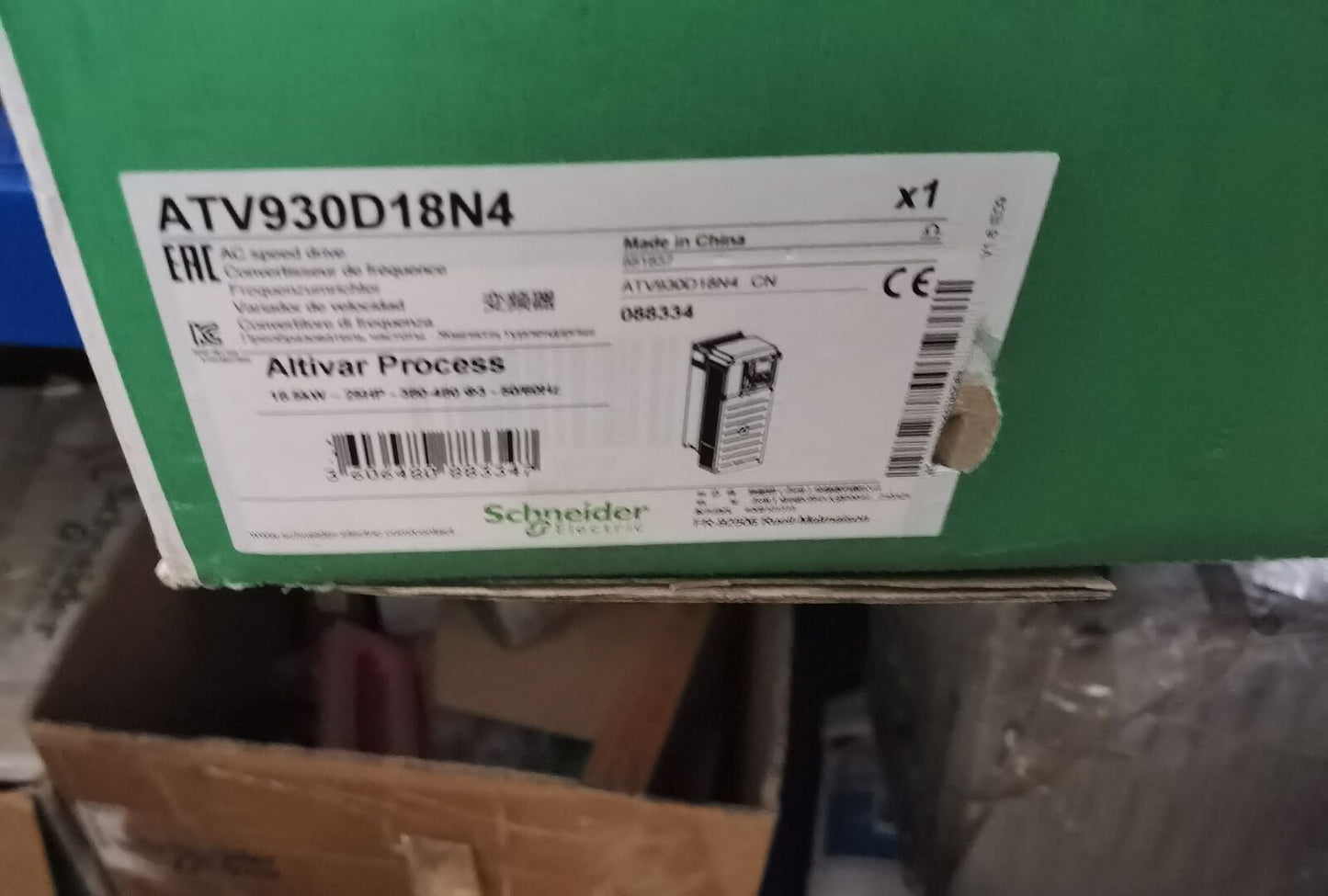 Schneider ATV930D18N4 Inverter New - SCHNEIDER