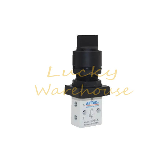 AirTAC S3HS-M5 S3HSM5R/G/B Mechanical Valve Free Ship