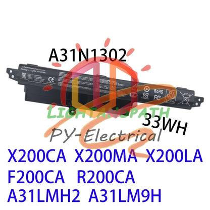 A31N1302 Battery for Asus VivoBook X200CA X200MA R202CA F200MA R202CA