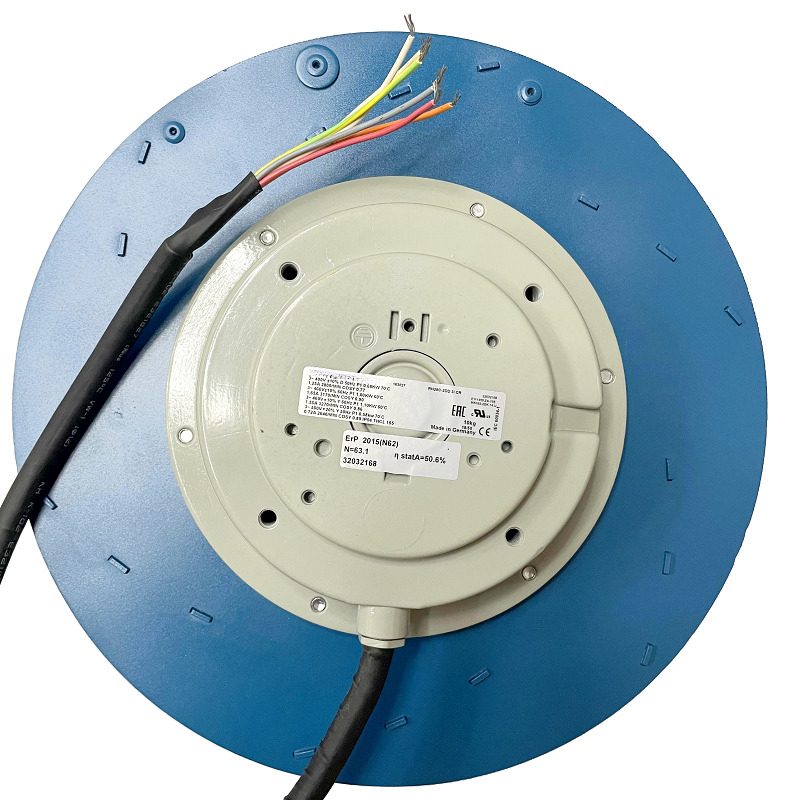 ZIEHL-ABEGG RH28C-2DD.3I.CR 163827 400V Centrifugal Fan 0.66/1.10KW IP54 - ZIEHL-ABEGG