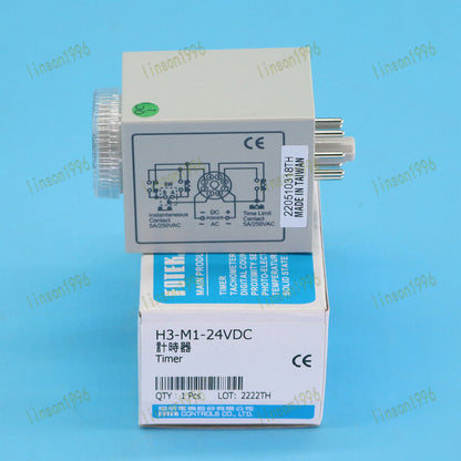 1PC FOTEK Timer H3-M1-24VDC Timer - FOTEK