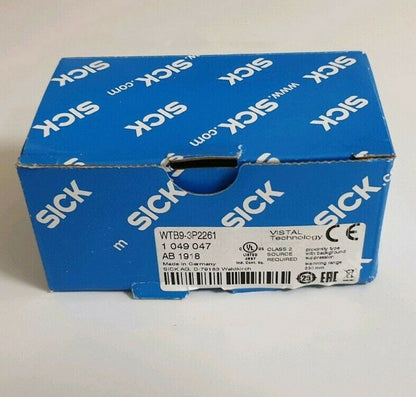 New ONE Photoelectric Sensors WTB9-3P2261 1 Year - ONE SICK