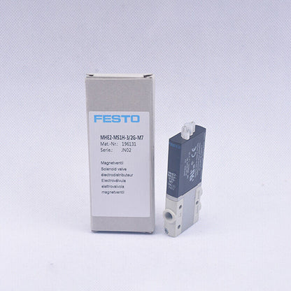 FESTO MHE2-MS1H-3/2G-M7 196131 AIR SOLenoid VALVE 1 Piece - FESTO