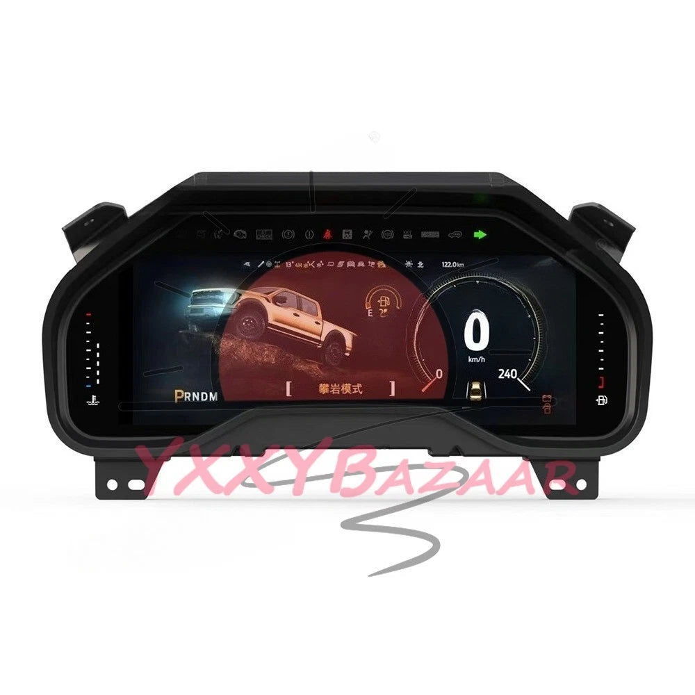 LCD Digital Cluster Speedometer Upgrade for Ford F150 F250 F350 F450 2015-2021