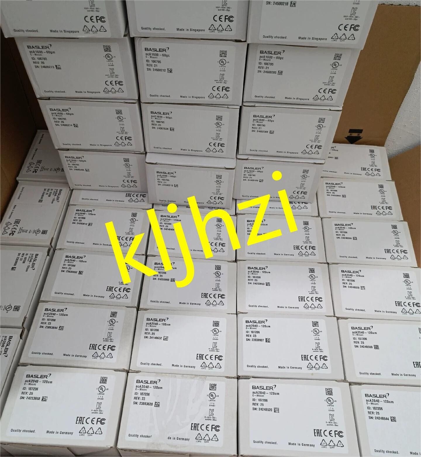 New Aca2000-340km Industrial Camera - ACA