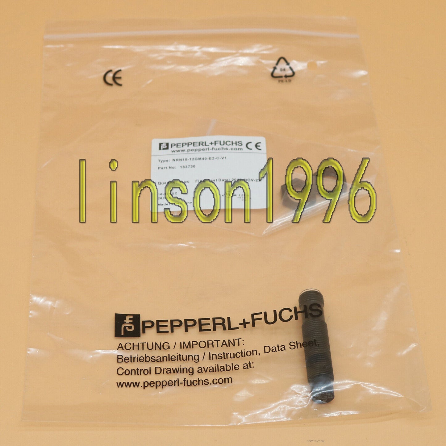 Pepperl+Fuchs P+F Sensor NRN10-12GM40-E2-C-V1 - PEPPERL+FUCHS