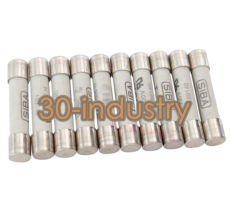 SIBA 7006565 T1.25A Time fuse H500V 6.3x32mm QTY:10 - SIBA