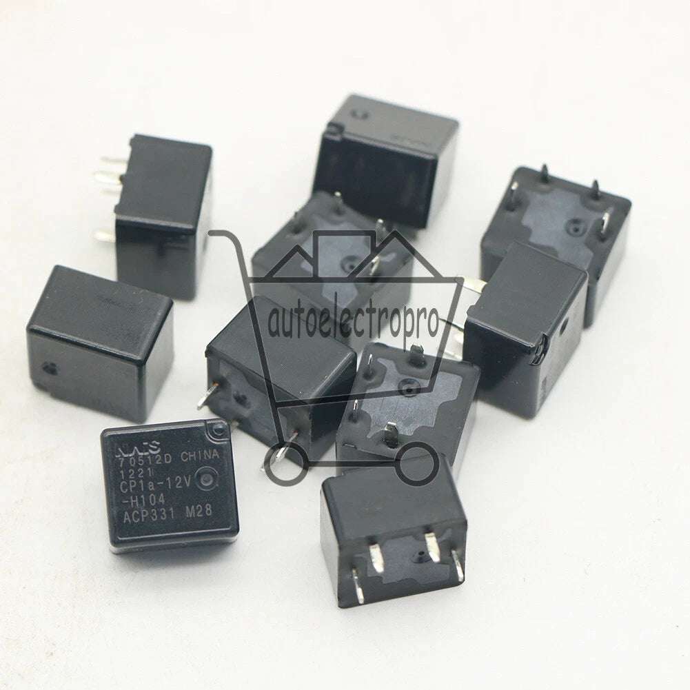 10PCS NAIS CP1a-12V-H104 ACP331 M28 Automotive Relay 12VDC 4 Pins~