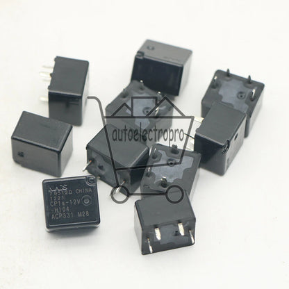 10PCS NAIS CP1a-12V-H104 ACP331 M28 Automotive Relay 12VDC 4 Pins~