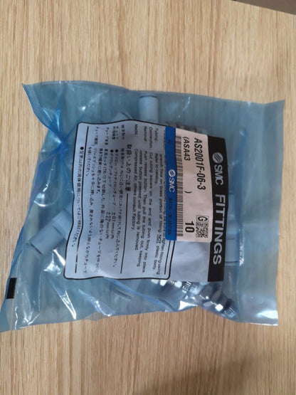 1Bag/10pcs SMC AS2001F-06-3 Fittings Free Shipping
