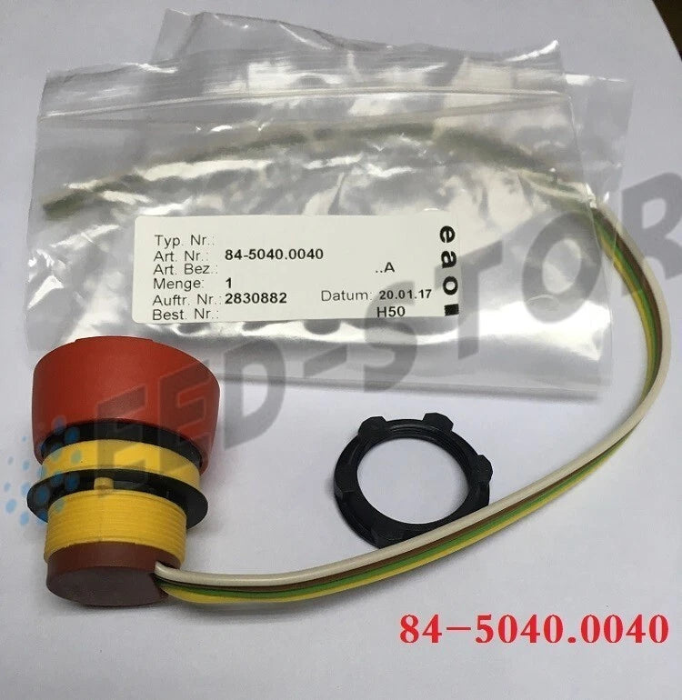1PCS Emergency Stop Button Red Switch Button 84-5040.0040