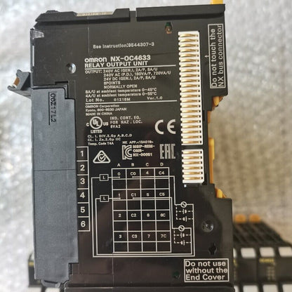 new 1pcs NX-OC4633 Omron NX Series Relay Output Unit - OMRON