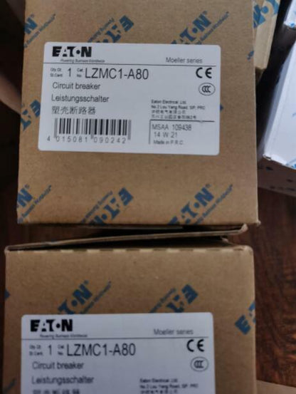 Eaton Moeller LZMC1 Series LZMC1-A63,80,100,125,160 Circuit Breaker 3P