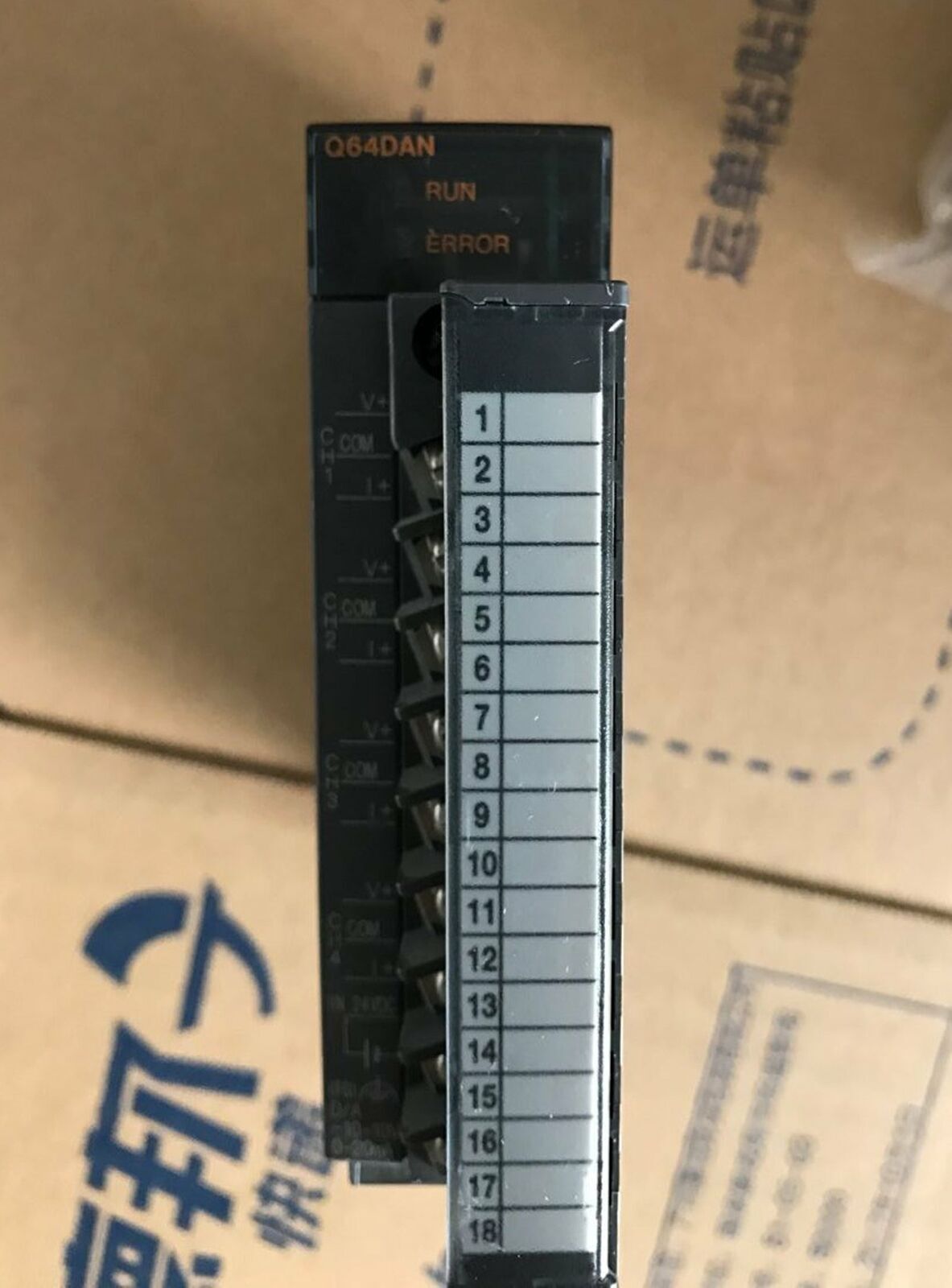 used Mitsubishi Q64DAN Converter Unit Tested Good Condition - MITSUBISHI