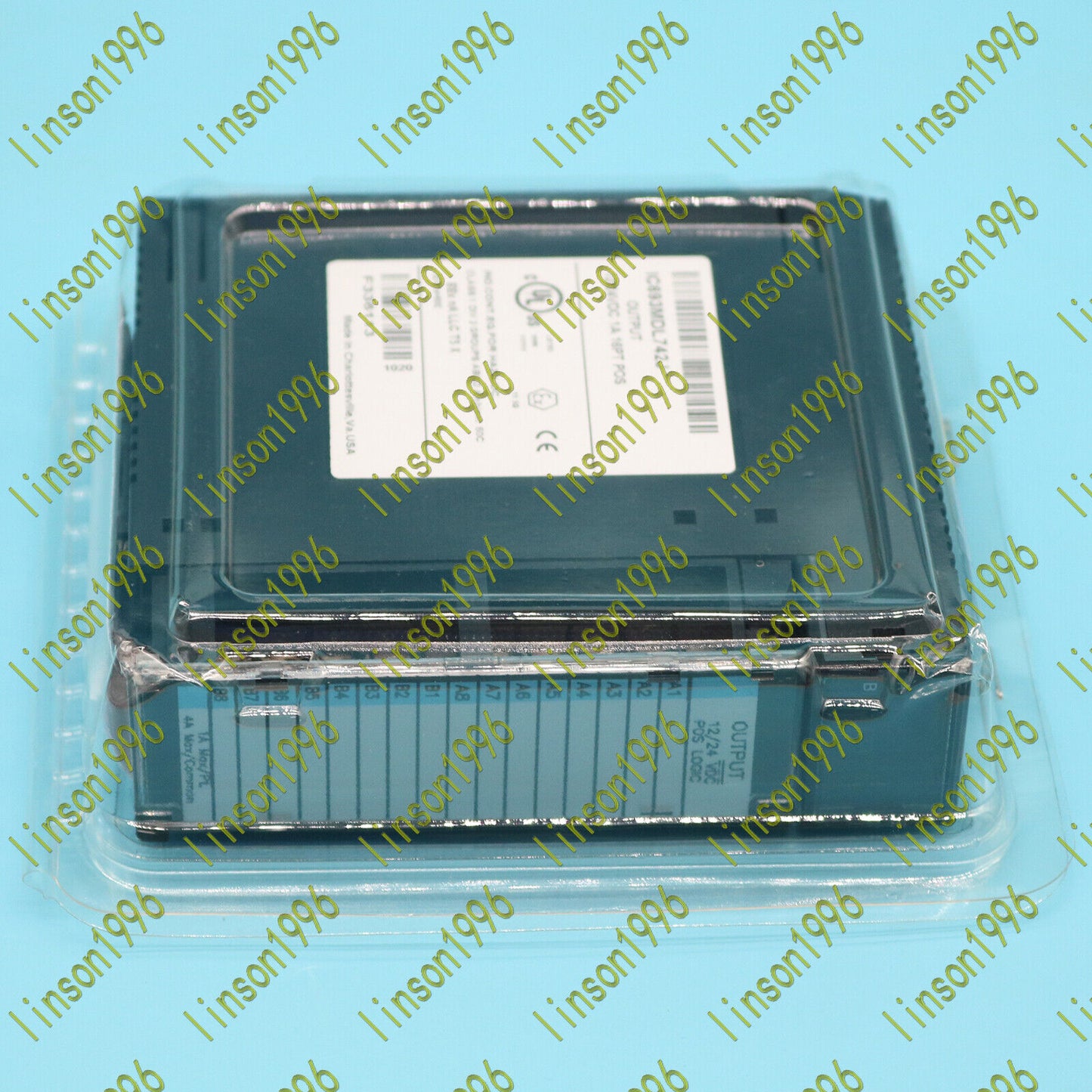 New One Fanuc IC693MDL742J 12/24VDC 1A 16PT POS - FANUC