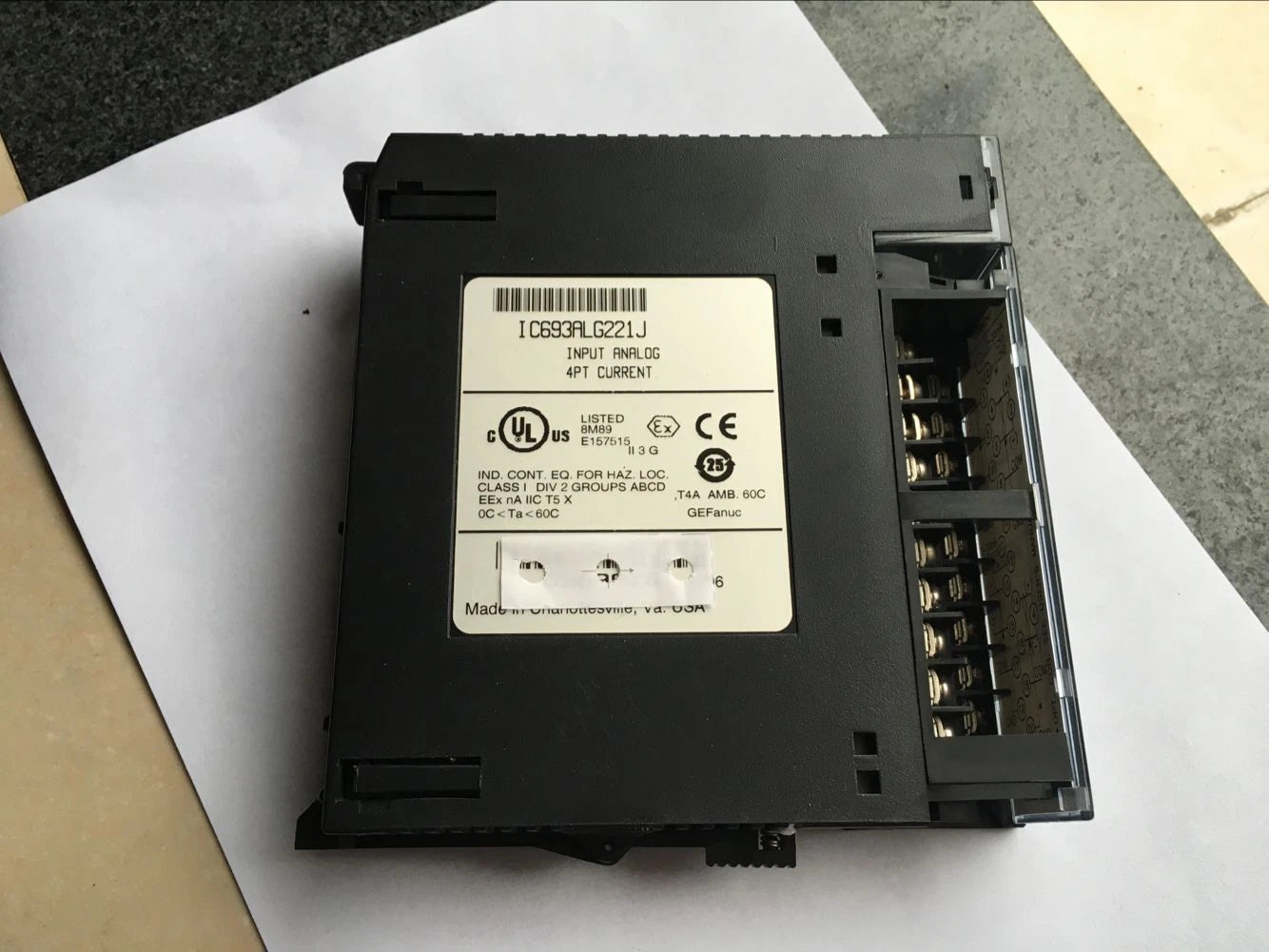 1pcs GE Fanuc IC693ALG221J Analog Module