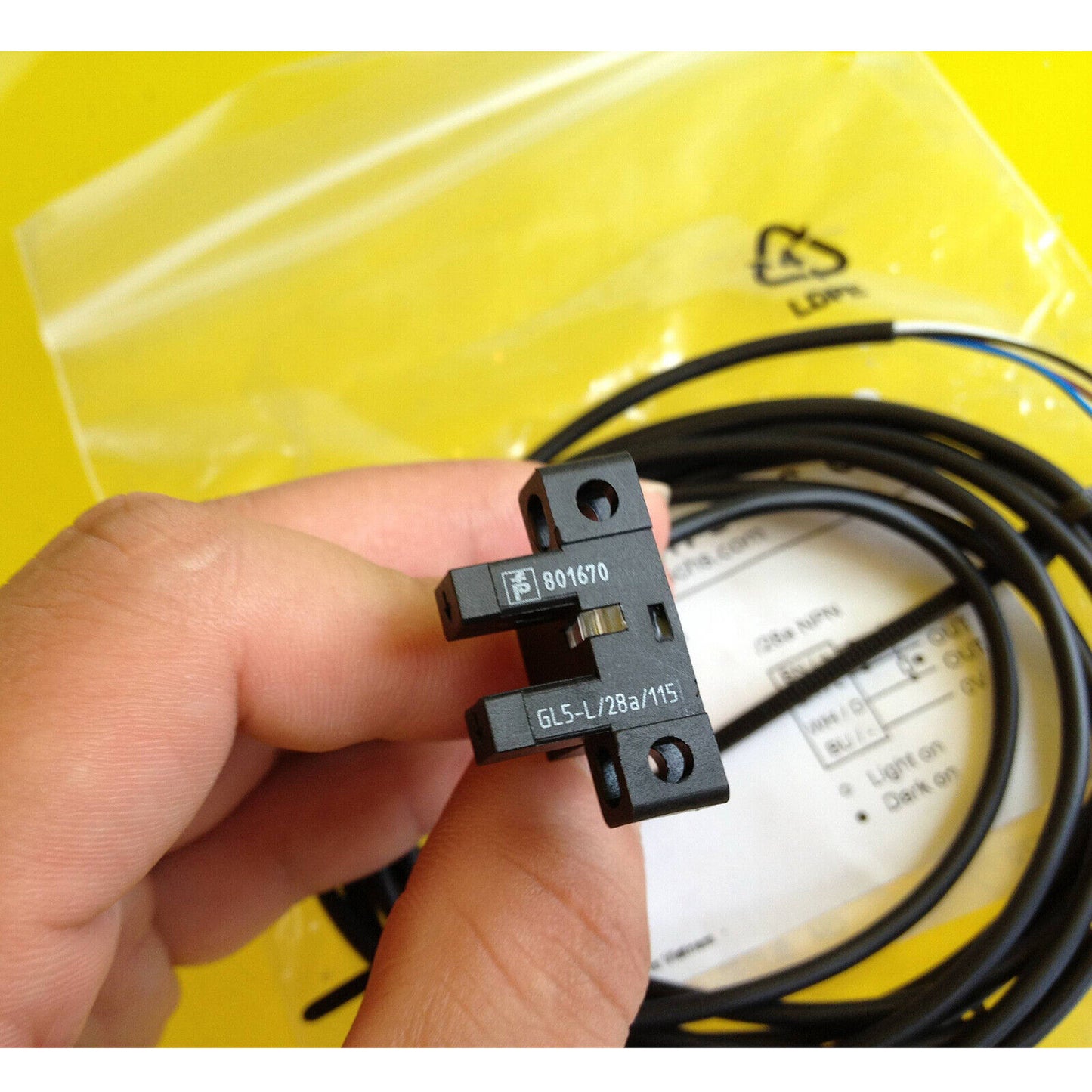 Pepperl+Fuchs GL5-L/28a/115 Photoelectric Switch - PEPPERL+FUCHS