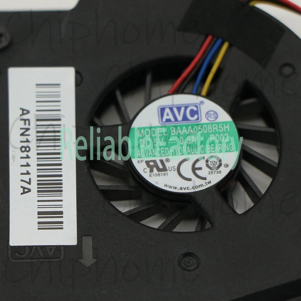 For AVC Cooling Fan BAAA0508R5H 4 pin DC5V .5A Intel NUC Dell #JIA